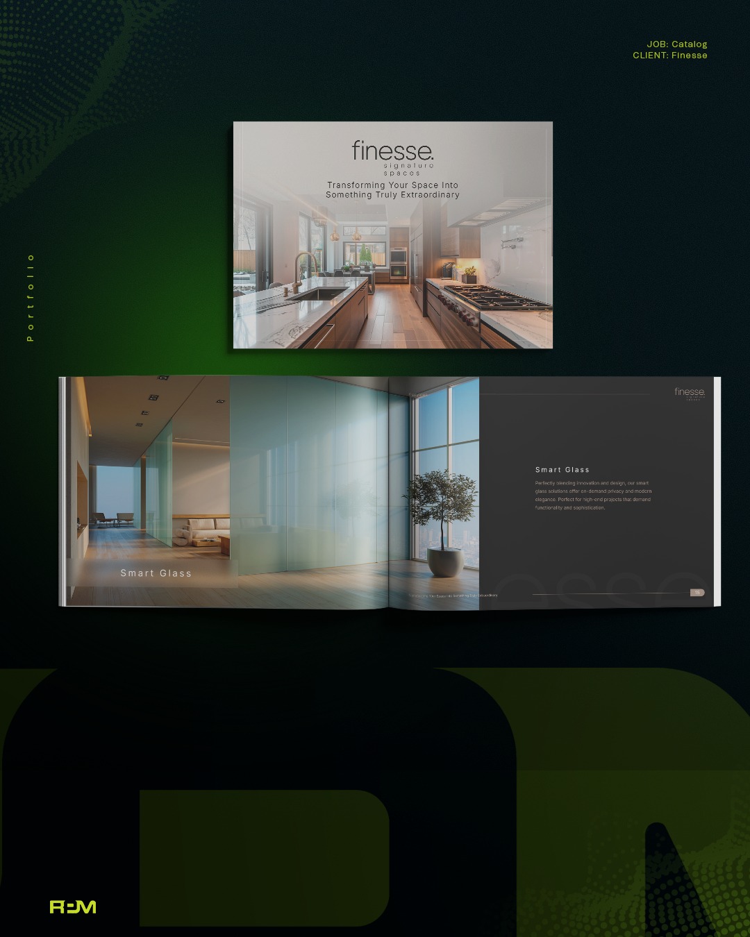 Finesse interiors catalog artwork